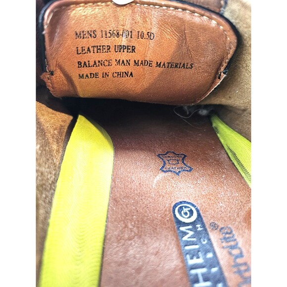 Florsheim Imperial Mens Shoes 10.5 D Black Leather Wingtip Oxford Italy main image 7